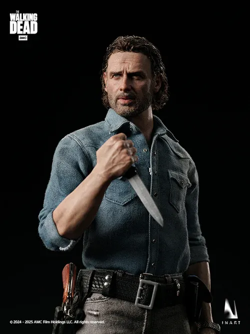 INART Studio Rick Grimes The Walking Dead Season 8 1/6 Collectible Figure - (Licensed)