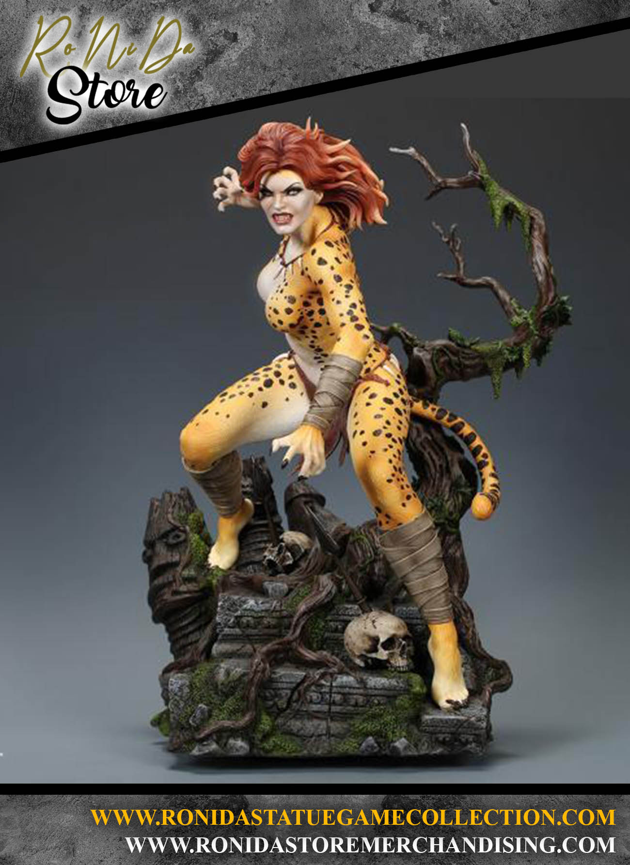 XM Studio - DC Cheetah Classic 1/4 Scale Statue