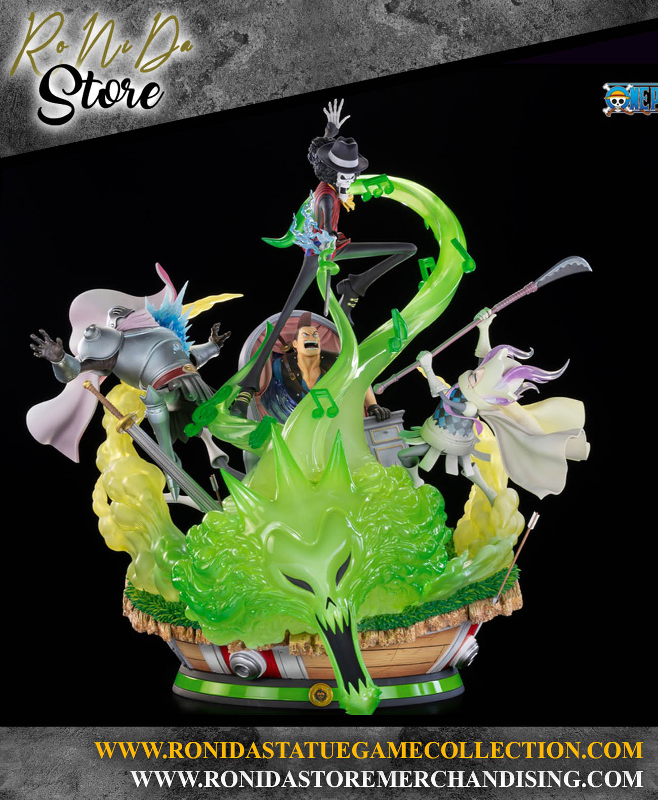 Tsume Studio Brook One Piece HQS 1/8 Resin Statue