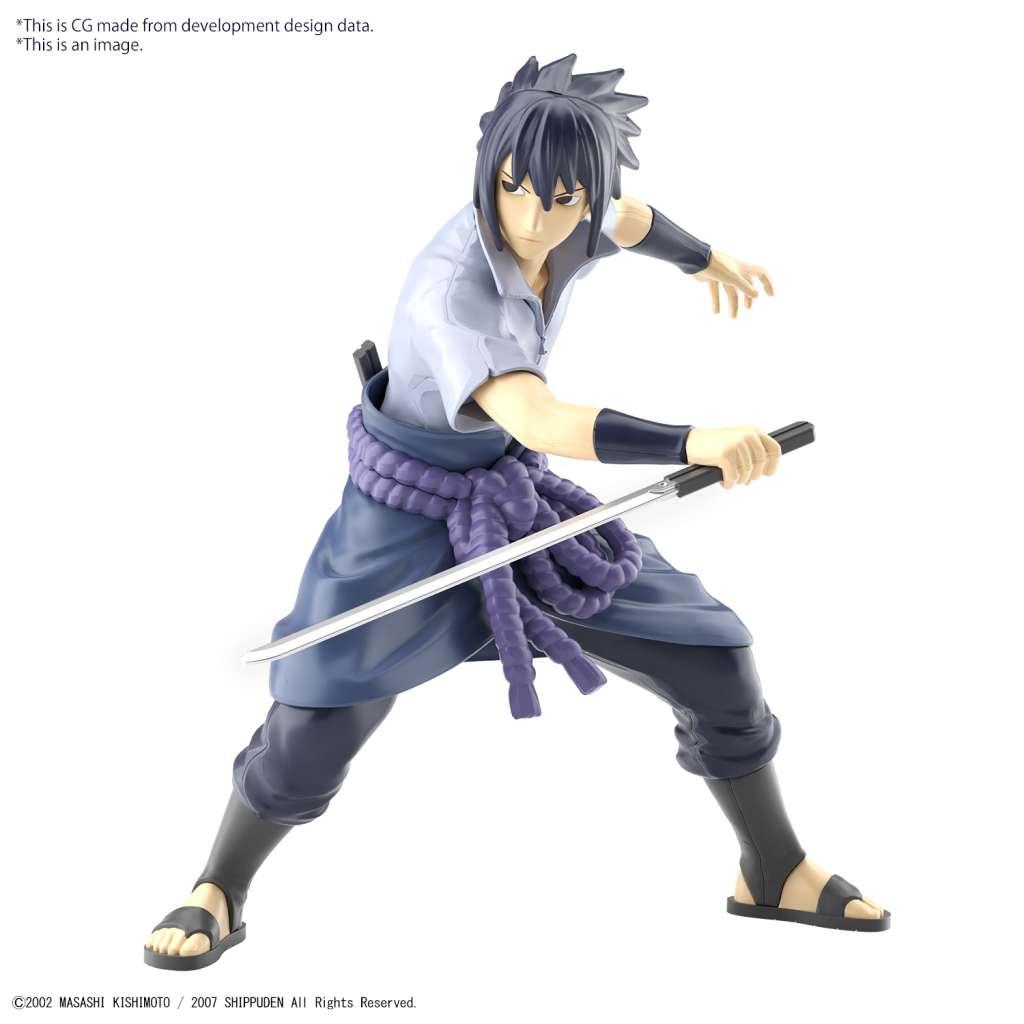 Bandai Model Kit Gunpla Eg Naruto e Uchiha Sasuke Mk