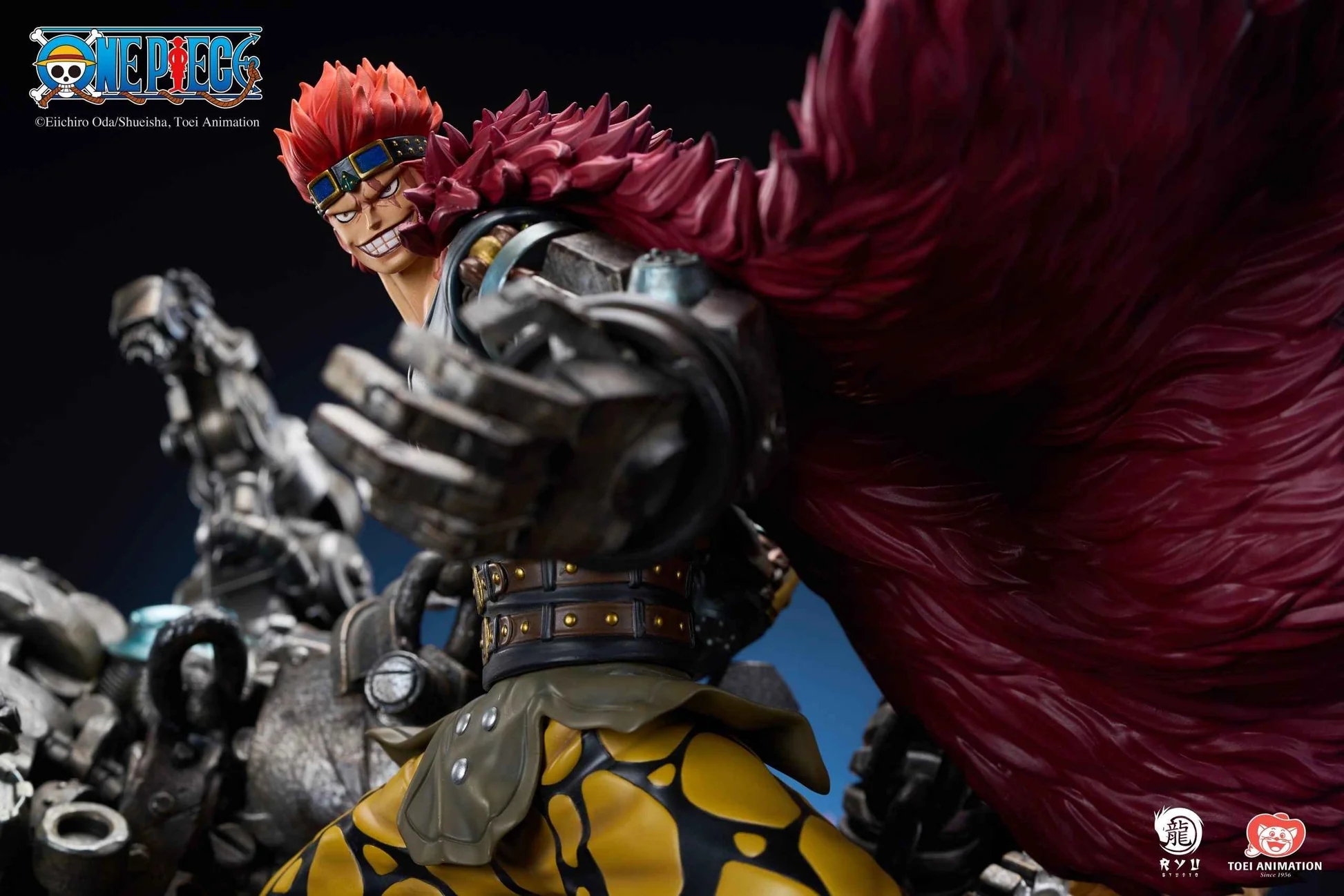 One Piece Ryu Studio Eustass Kidd Licensed Resin Statue