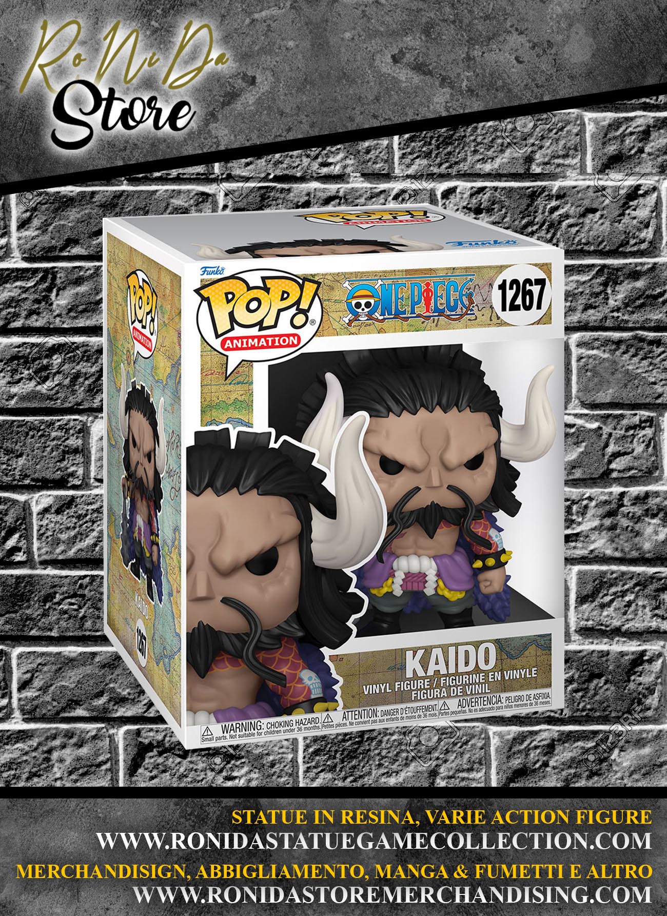 One Piece Funko POP! Kaido Super Sized Vinyl Figure 1267