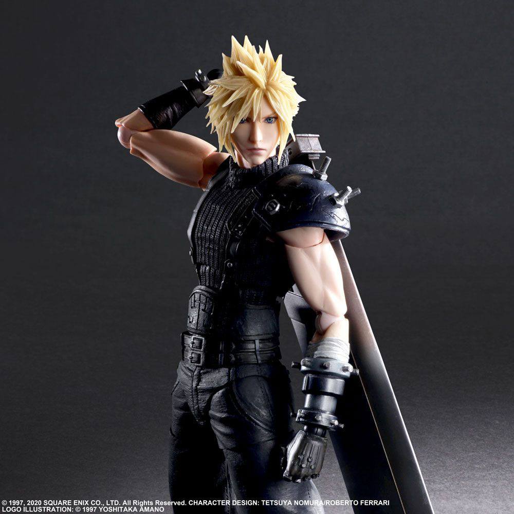 Square Enix Cloud Strife Ver. 2 Final Fantasy VII Remake Play Arts Kai Action Figure 