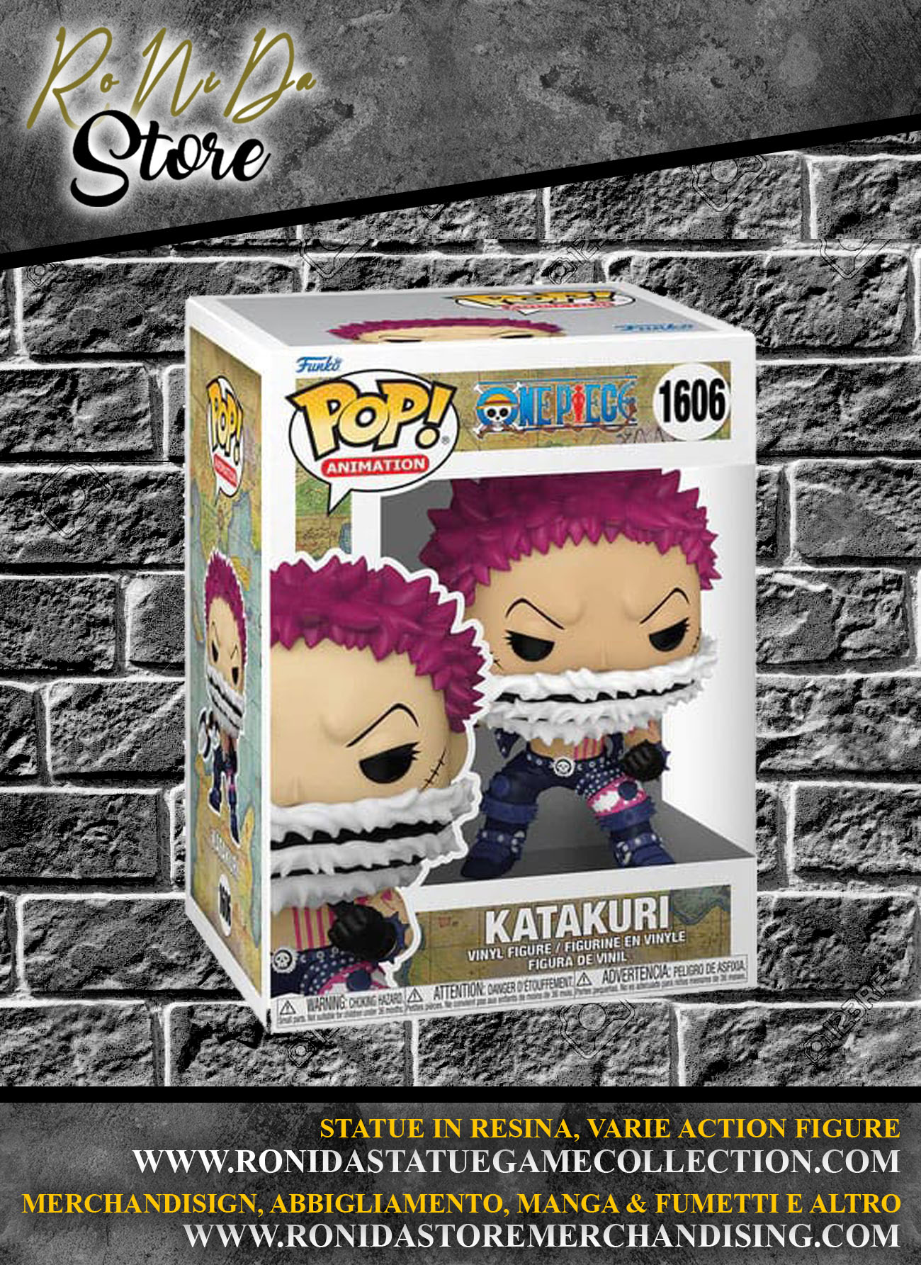 One Piece Funko POP! Animation Vinyl Figure Katakuri