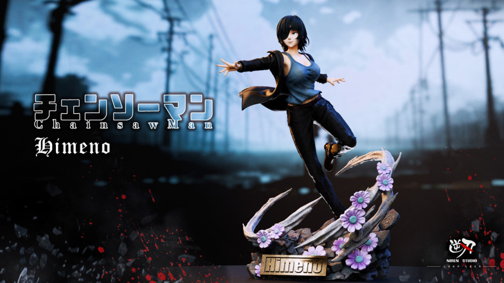 Niren Studio Chainsaw Man Himeno EX Version Resin Statue