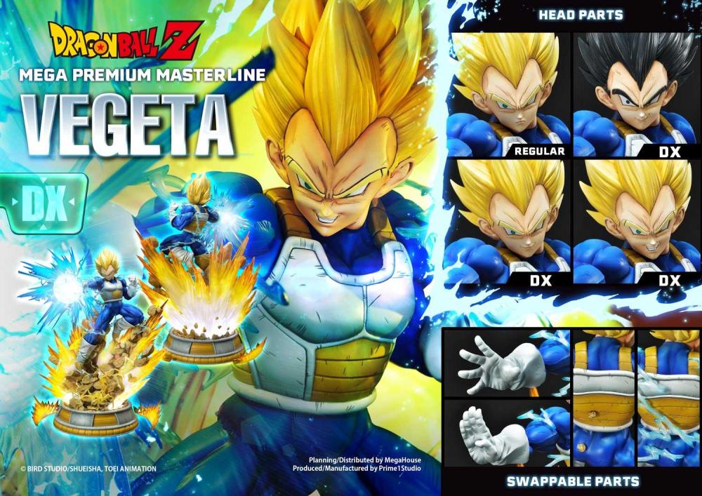 Prime 1 Studio - Super Saiyan Vegeta Dragon Ball - Deluxe Bonus Version 1/4 Statue
