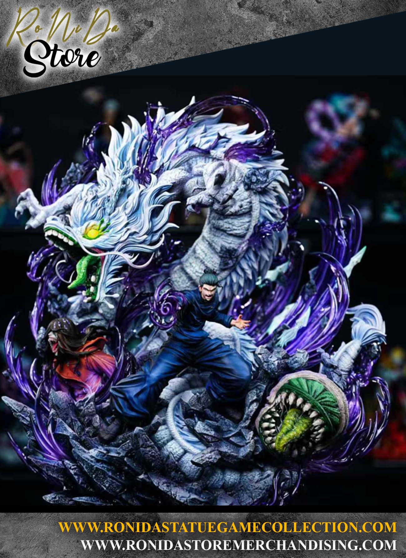 Space Realm Studio Geto Sugur Jujutsu Kaisen Deluxe - 1/6 Resin Statue