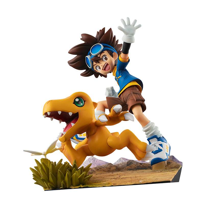 Megahouse Digimon Gem Yagami Taiichi & Agumon 20th