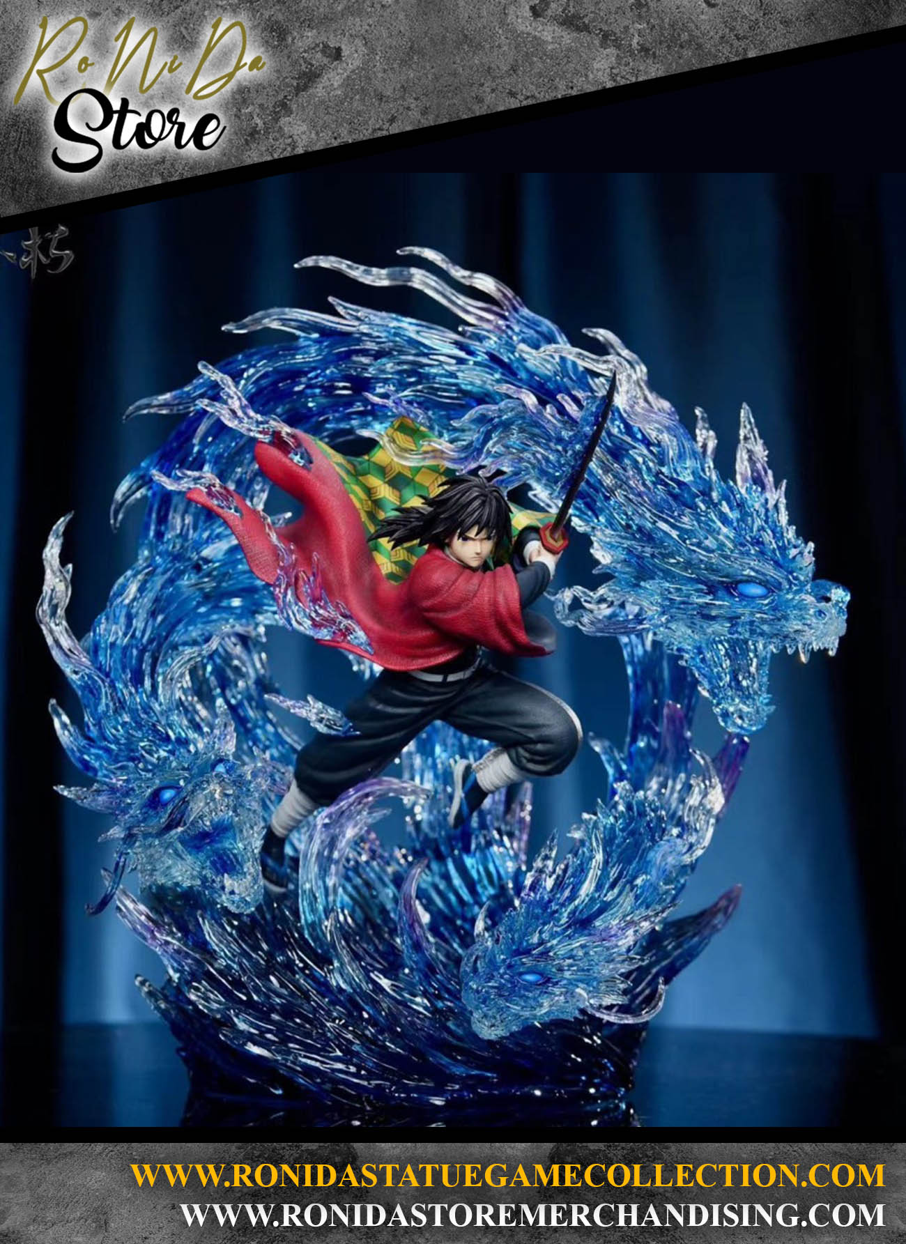 Bu Xiu Studio Tomioka Giyuu  Demon Slayer - 1/6 Resin Statue