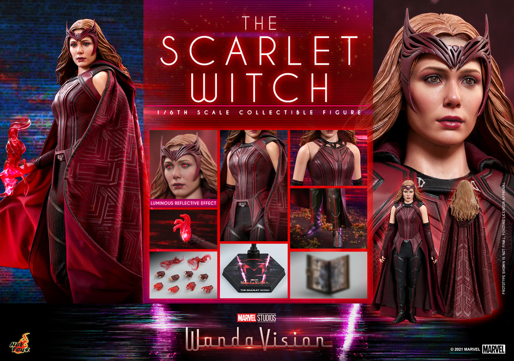 Hot Toys WandaVision The Scarlet Witch TMS036 Action Figure