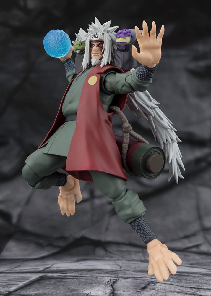  S.H.Figuarts Action Figure Jiraiya Hidden Leaf Heroic Master Sage (Sage Mode Set) 17 cm