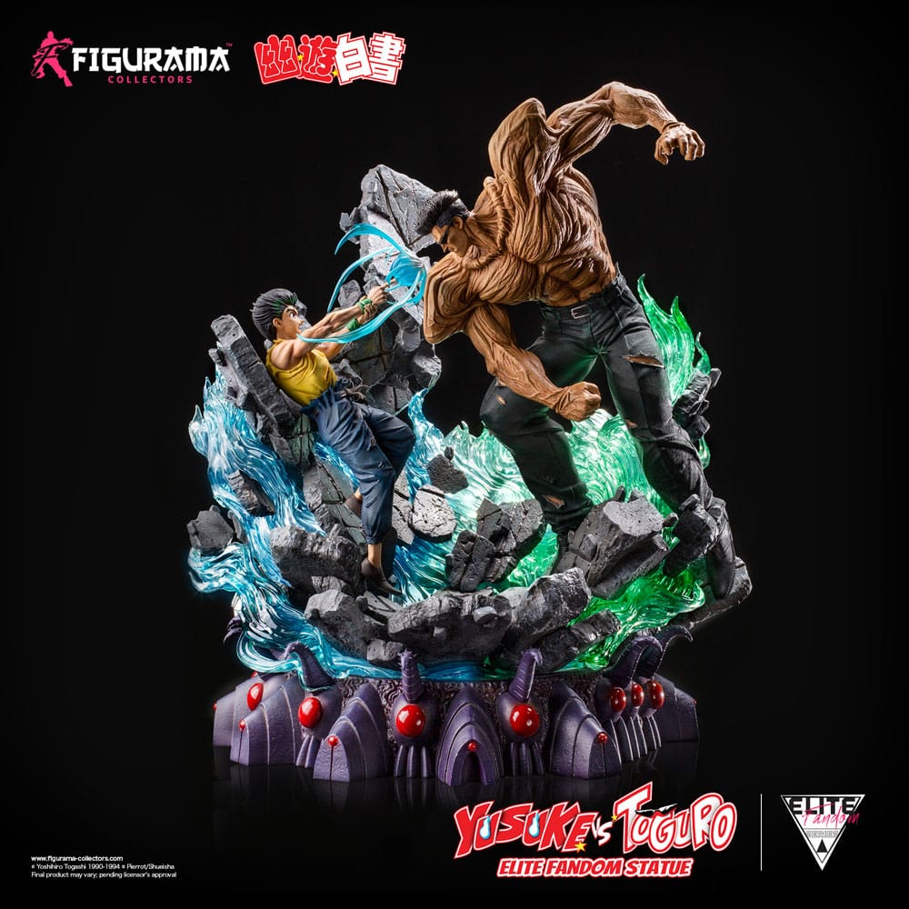 Figurama - Yu Yu Hakusho Yusuke vs Toguro  Elite Exclusive Statue 1/6 