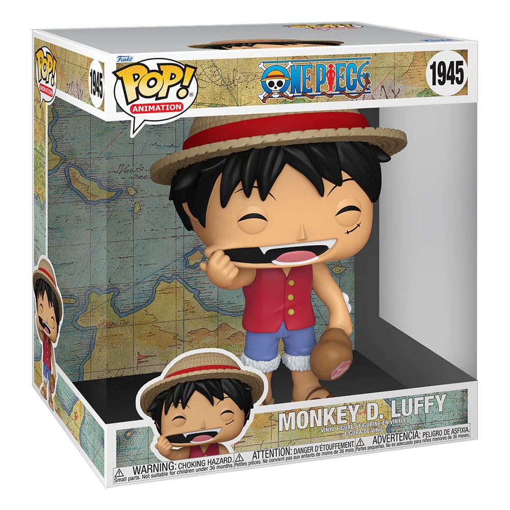 One Piece Super Sized Jumbo Funko POP! Monkey D. Luffy (Stretching)  Vinyl Figure 1945