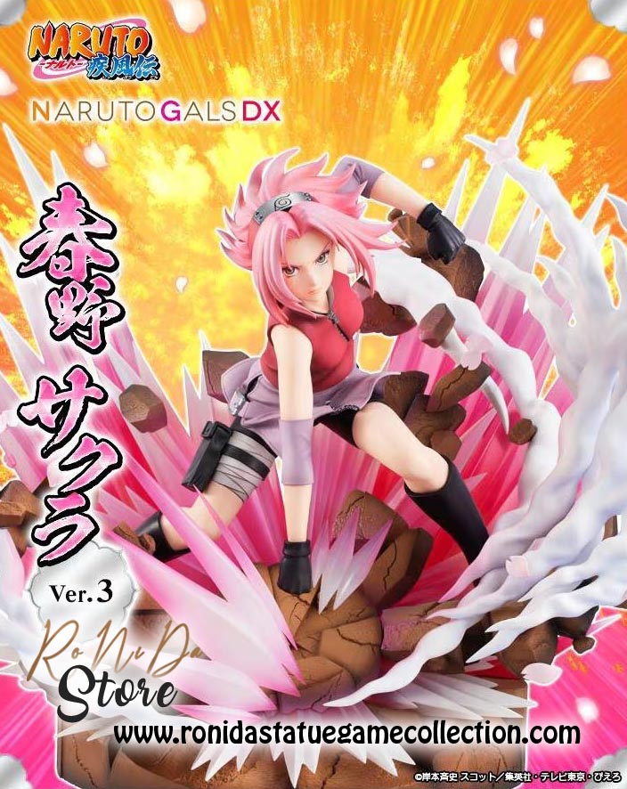 Megahouse Haruno Sakura Naruto Gals Dlx  V.3 Statue