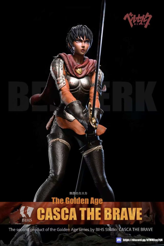 Berserk BIHS Studio 2 Golden Age Chapter Guardian Guts and Casca 1:4 Resin Statue