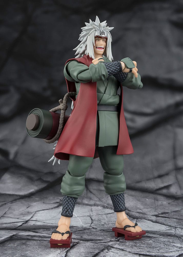  S.H.Figuarts Action Figure Jiraiya Hidden Leaf Heroic Master Sage (Sage Mode Set) 17 cm