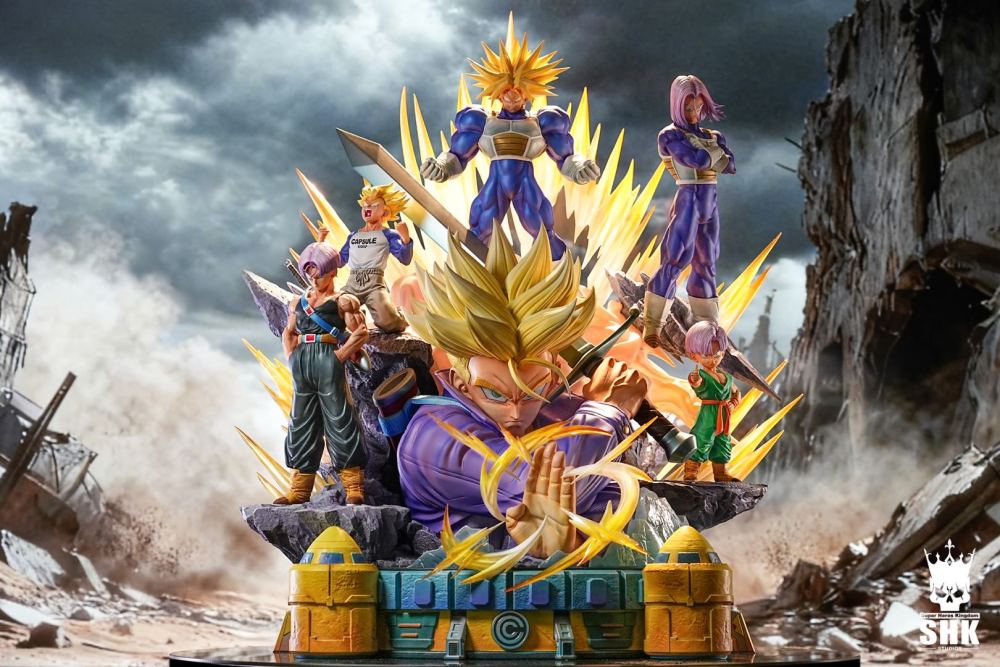 SHK  Studio - Dragon Ball Z Trunks Super Saiyan Lifetime Resin Statue