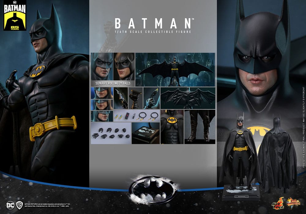 Hot Toys Batman Returns Movie Masterpiece Action Figure 1/6 Batman