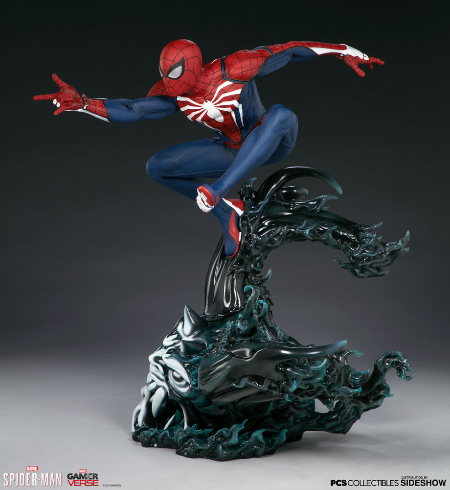 Sideshow Studio Marvel Spider-Man Advanced Suit Statue