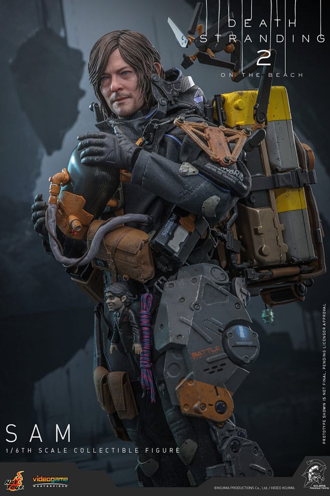 Hot Toys Death Stranding 2: On the Beach Videogame Masterpiece Action Figure 1/6 Sam