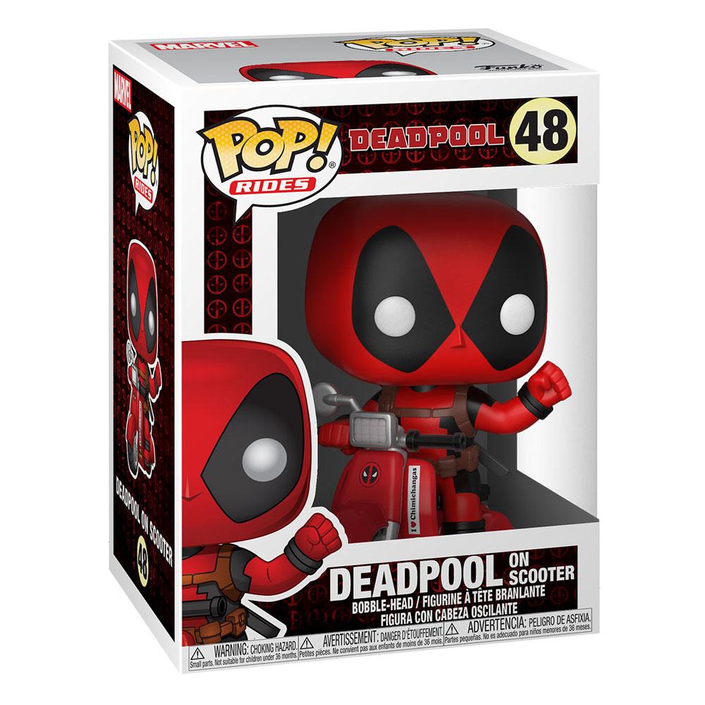Deadpool Funko POP! Rides Vinyl Figure Deadpool & Scooter 48