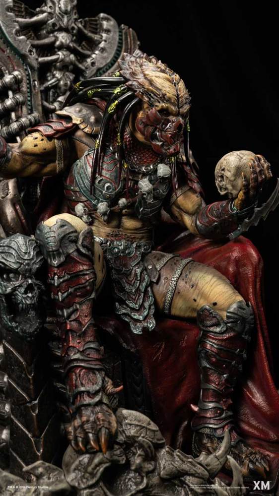 XM Studio Predator King On Throne 1:3 Scale Resin Statue -（Licensed）