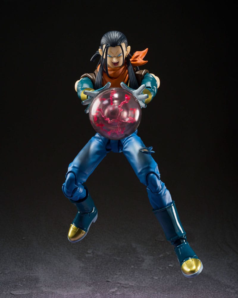 Bandai Dragon Ball GT S.H.Figuarts Android 17 Action Figure Super 20 cm