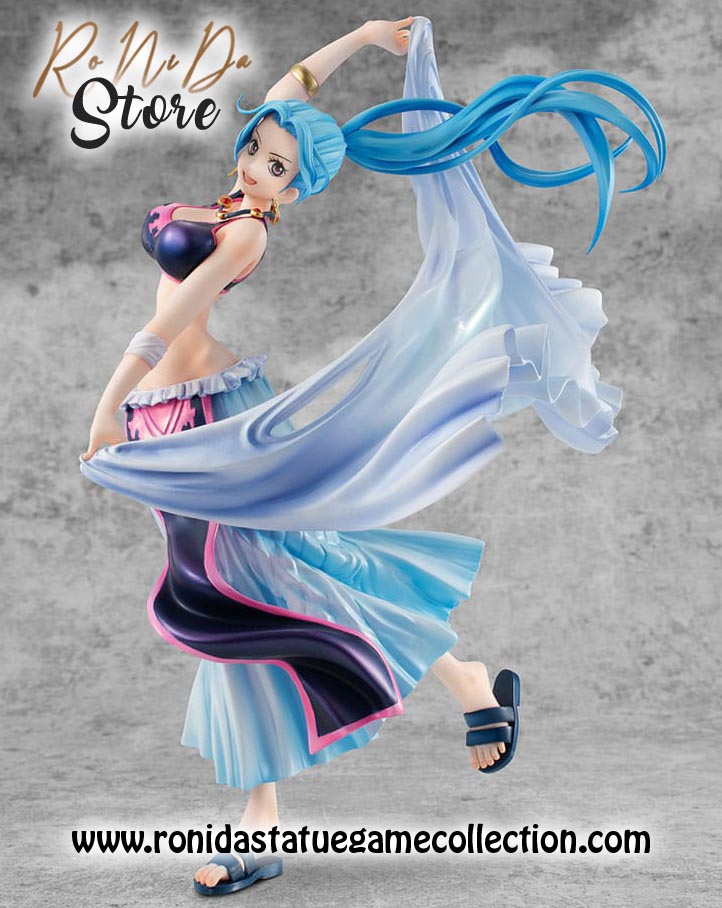 Megahouse Nefertari Vivi One Piece P.O.P PVC Statue Playback Memories22 cm