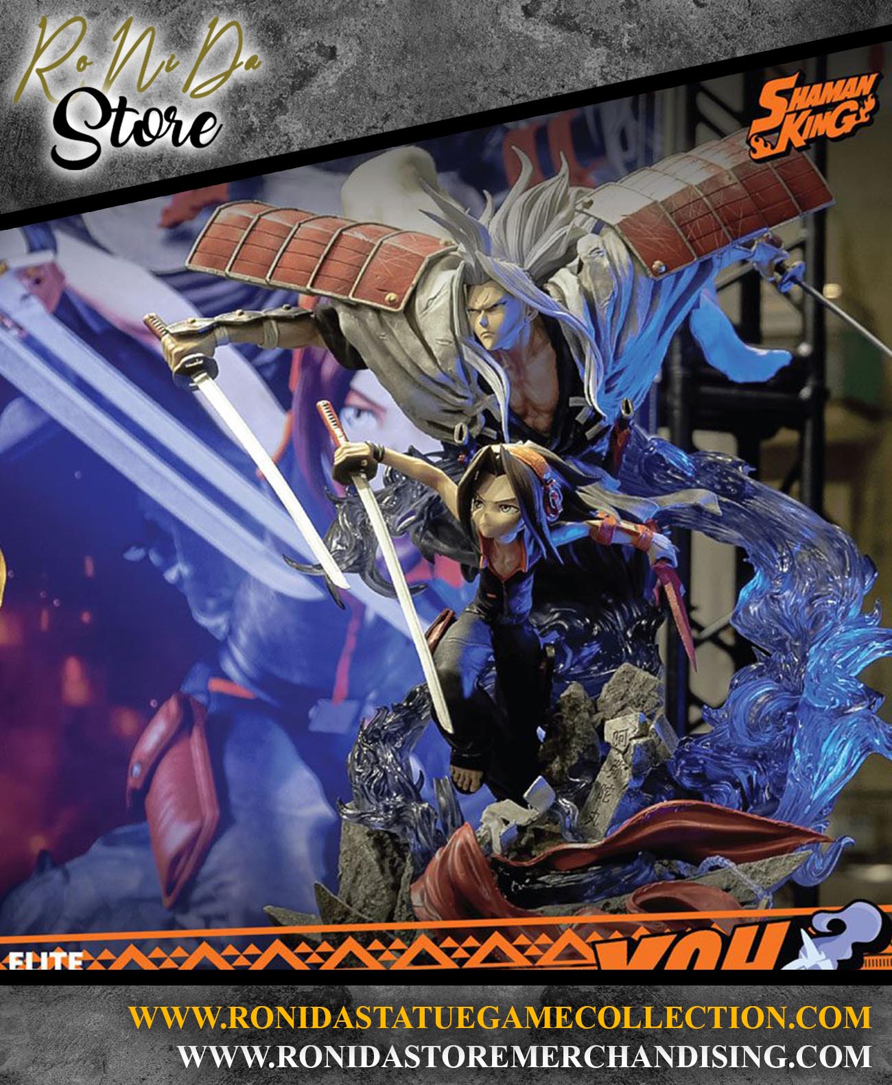 Figurama - Yoh Shaman King Elite Fusion Diorama 1/6 