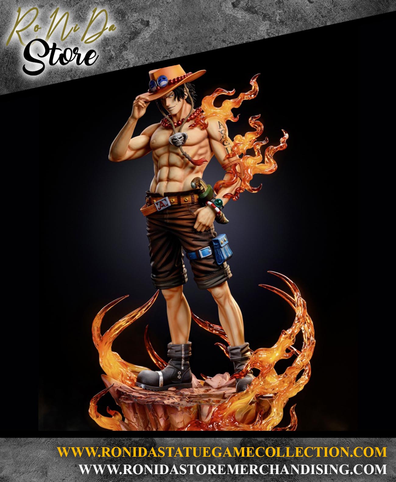 Dream Studio Portgas D Ace One Piece 1/6 Resin Statue