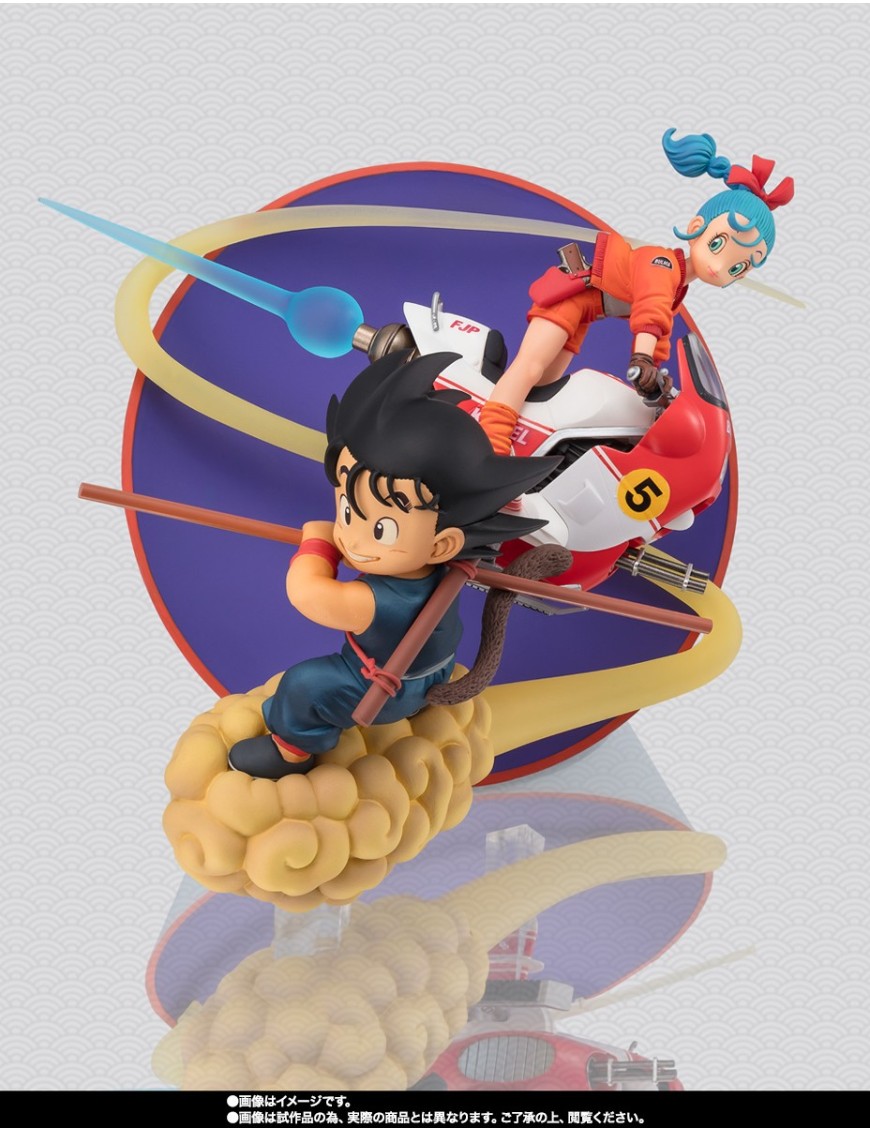 Bandai Dragon Ball Z Dragon Ball Son Goku & Bulma Figuarts Zero