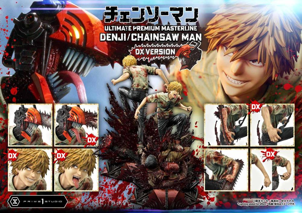 Prime 1 Studio - Chainsaw Man Denji Ultimate Premium Masterpiece 1/4 Deluxe Bonus Version