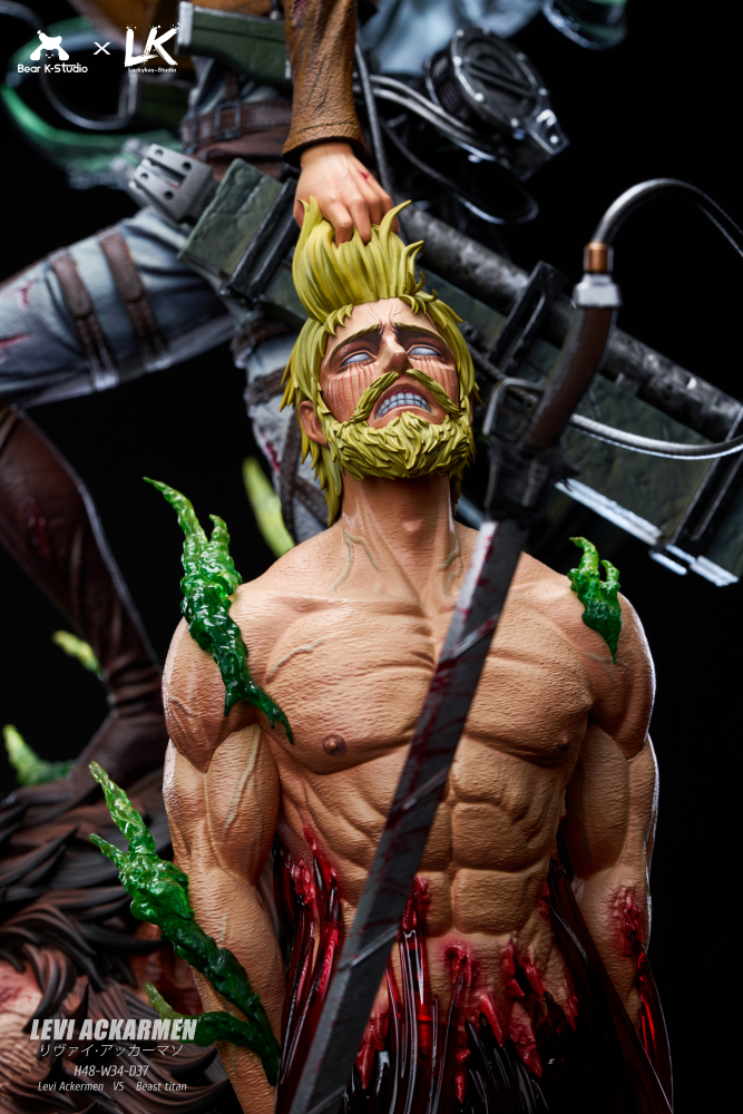 BK Studio X LK Studio Levi Ackerman - Attack on Titan - Resin Statue