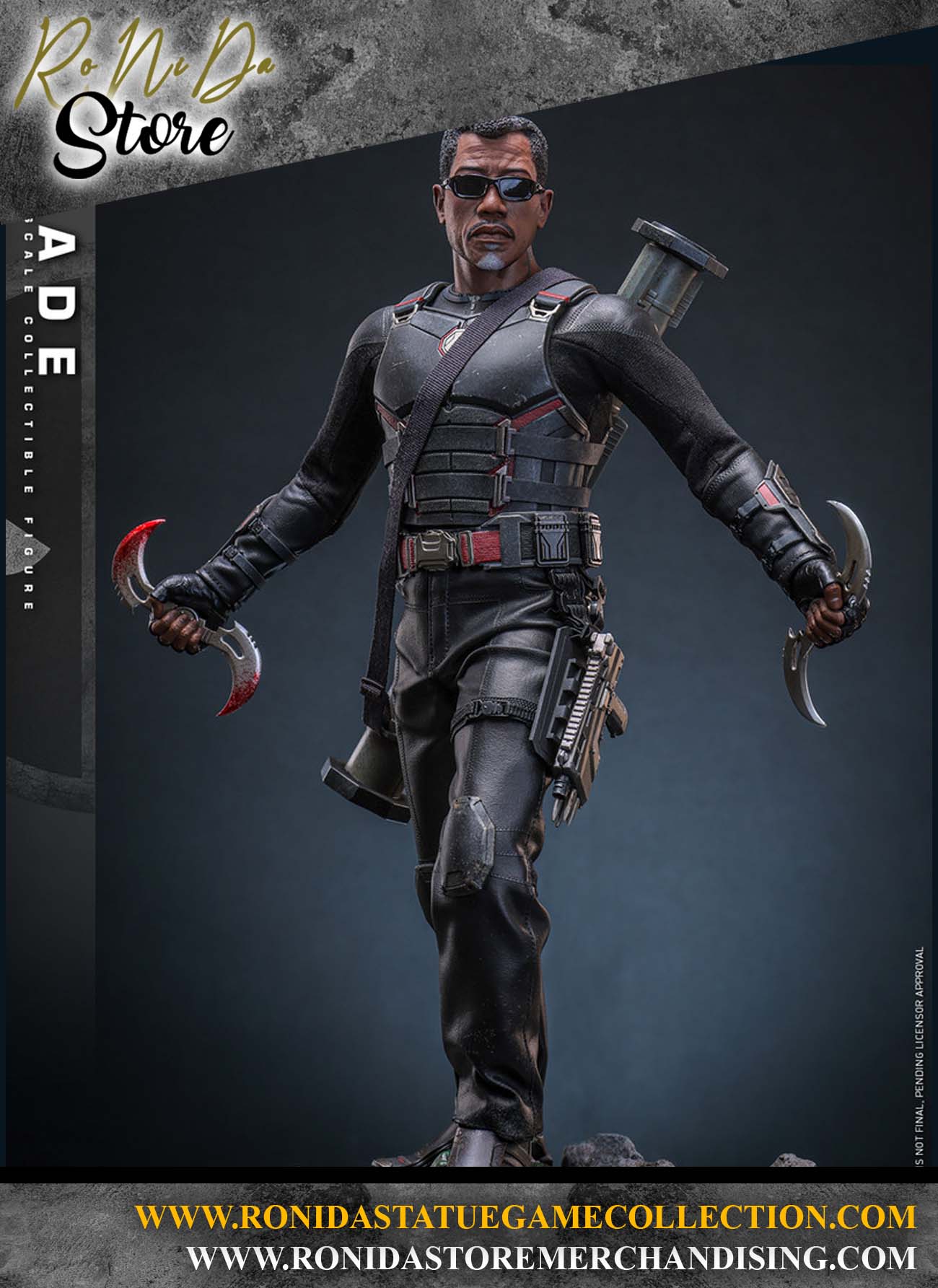 Hot Toys Blade - Deadpool & Wolverine MMS791 Action Figure