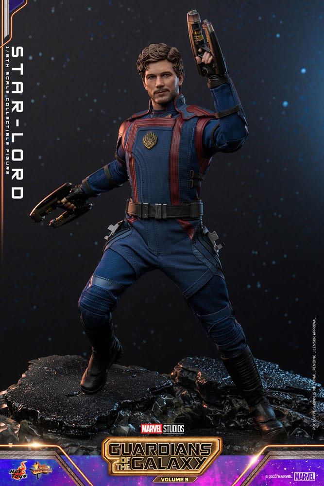 Hot Toys Star-Lord Guardians of the Galaxy Vol. 3 Movie Masterpiece Action Figure 1/6 