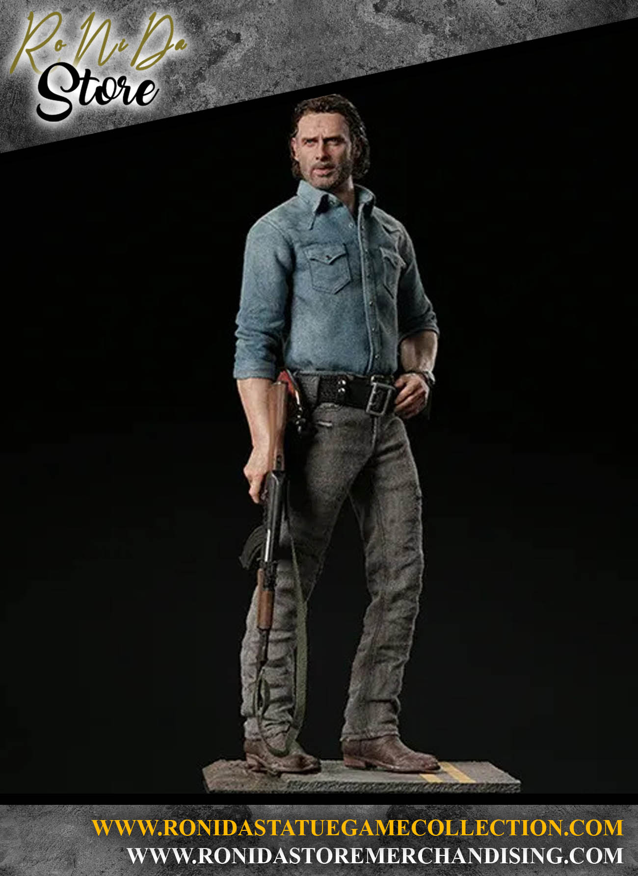INART Studio Negan The Walking Dead Season 8 1/6 Collectible Figure - (Licensed)