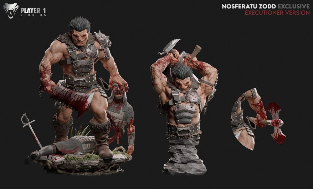 Player 1 Studio NOSFERATU ZODD THE IMMORTAL Berserk - Resin Statue Regular / Ex