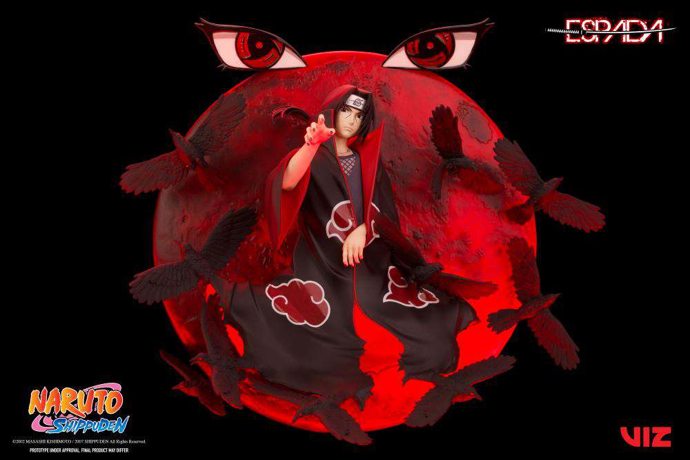 Espada Naruto Shippuden Itachi Wall Statue