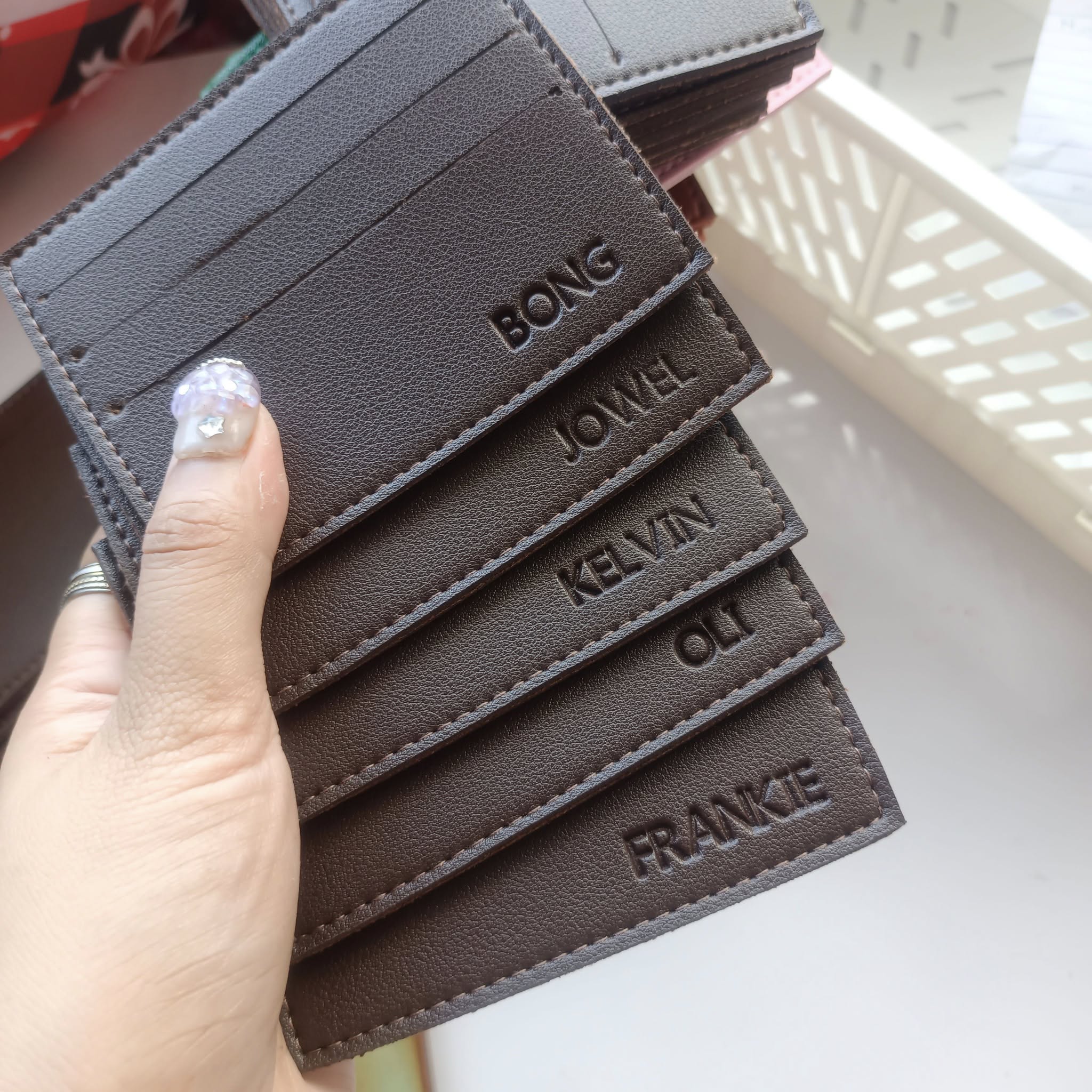 3 Slots Card Holder