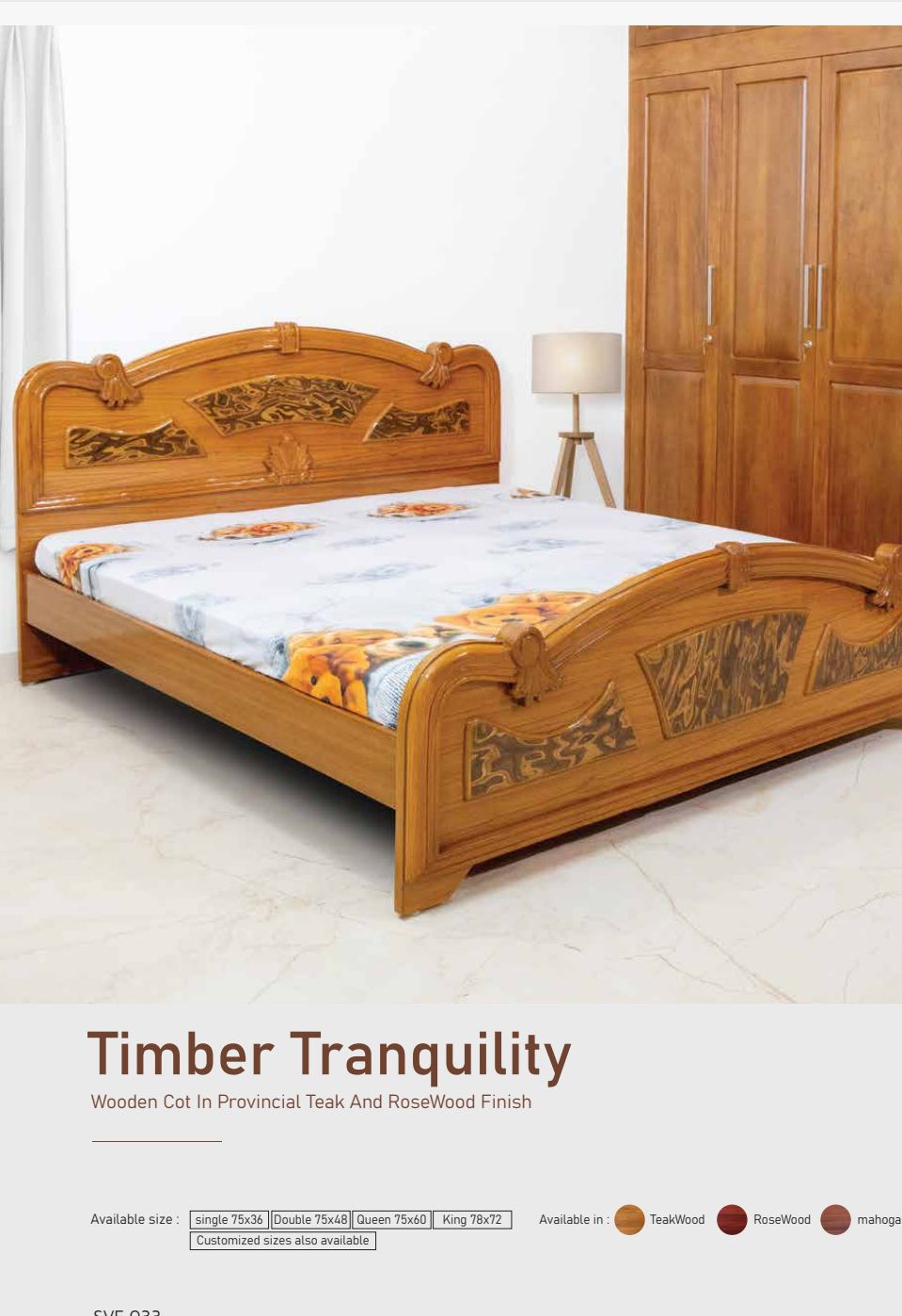 Wooden Bed