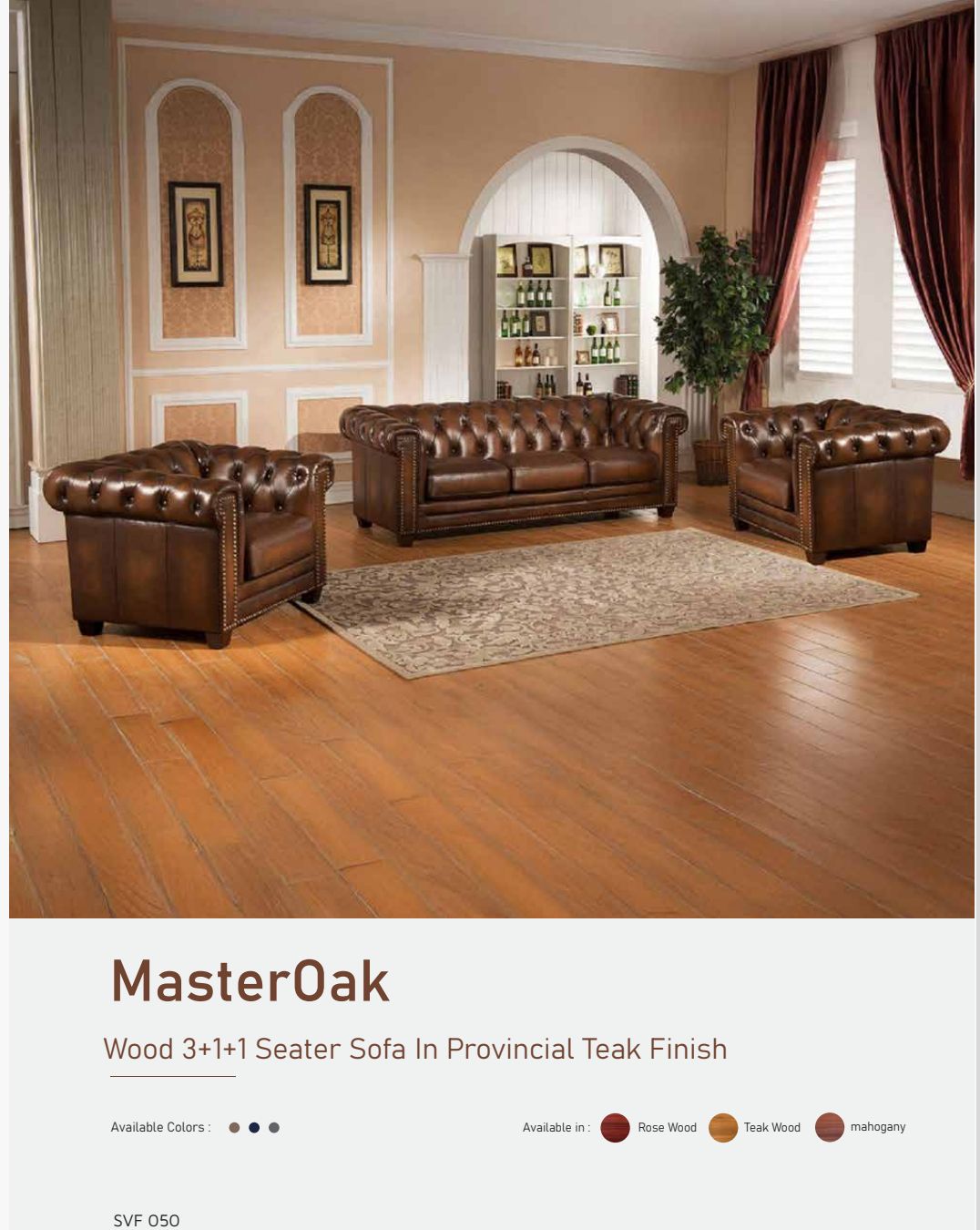 3+1+1 Seater Sofa Set