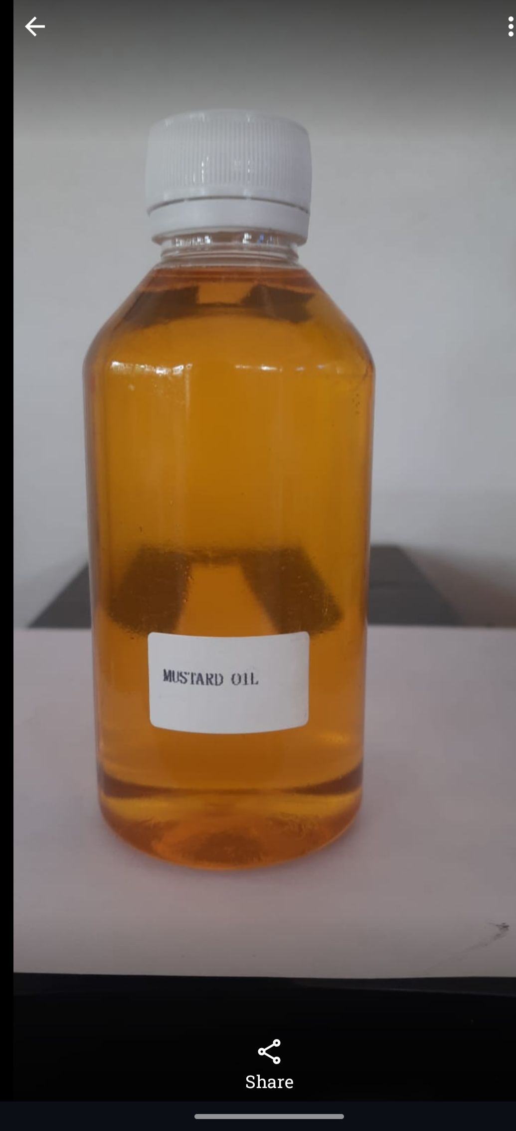 Organic Mistard Oil