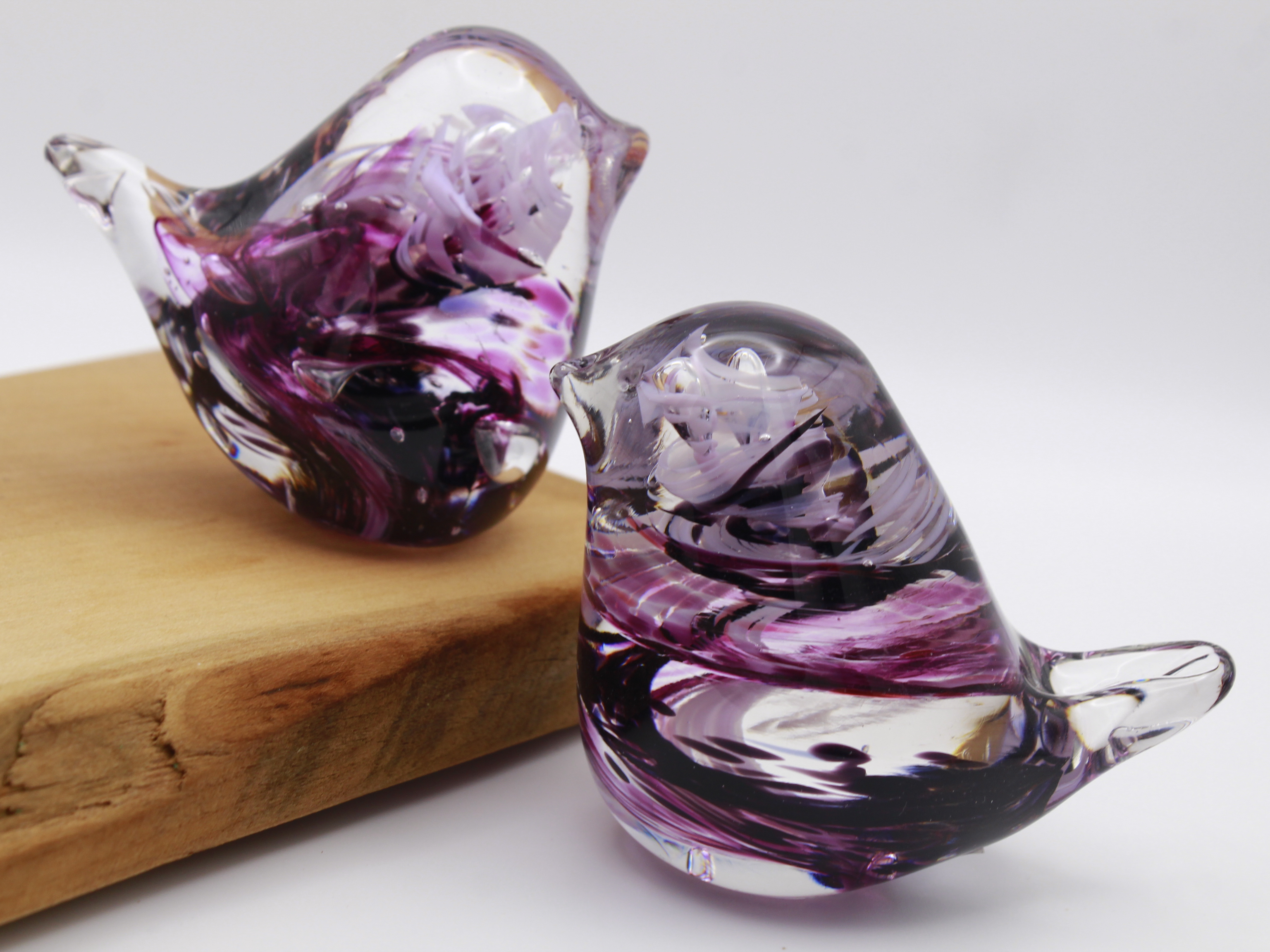 Purple Glass Bird