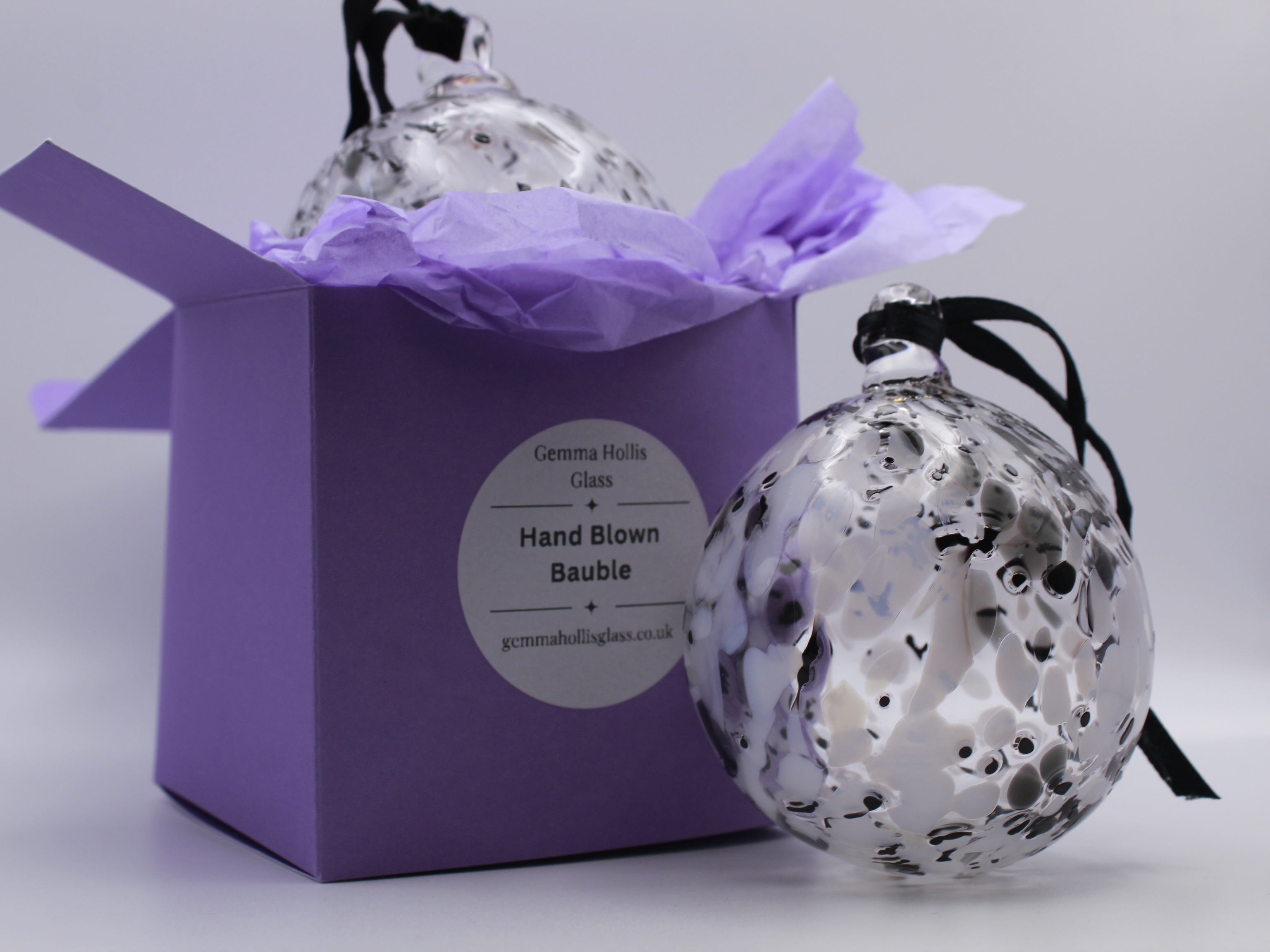 Black And White Bauble