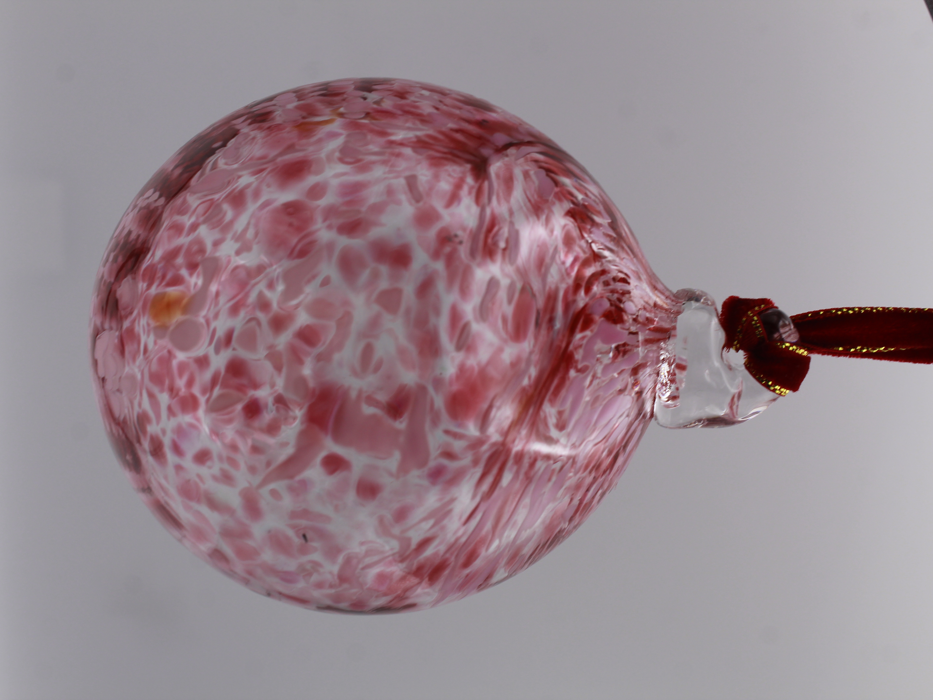 Pink Glass Bauble