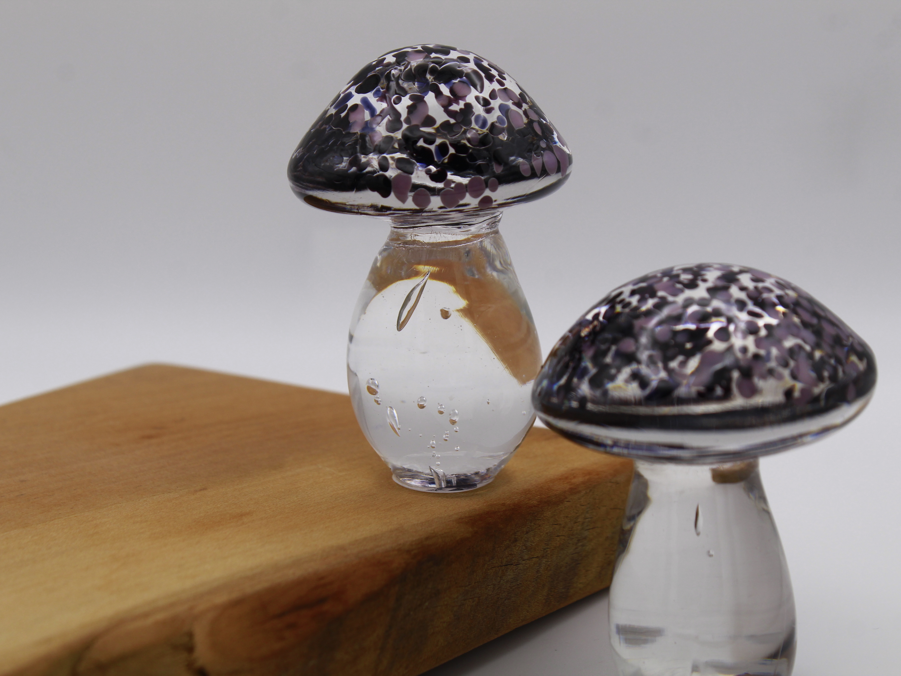 Purple Glass Mushroom