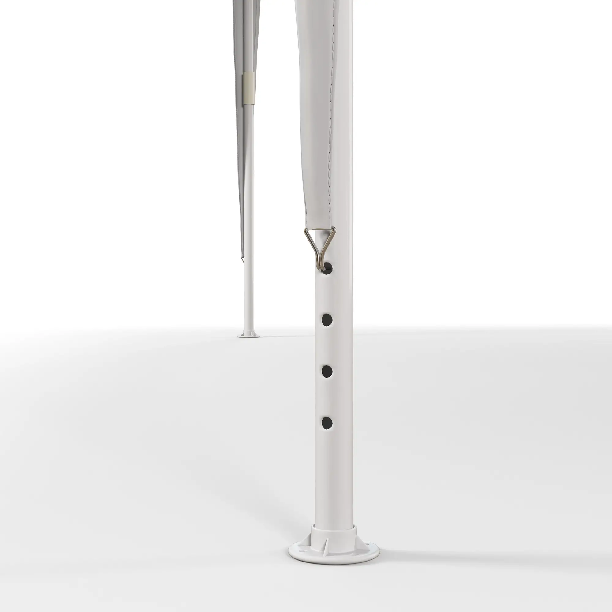  10x10ft Party Tent Portable Gazebo, Folding Garden Canopy Event Shelter Outdoor Sunshade White