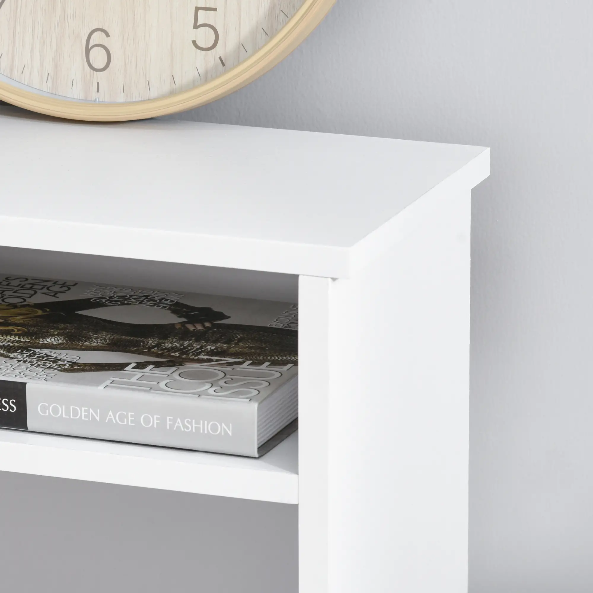 Computer Desk with Storage, Study Table with Bookshelves