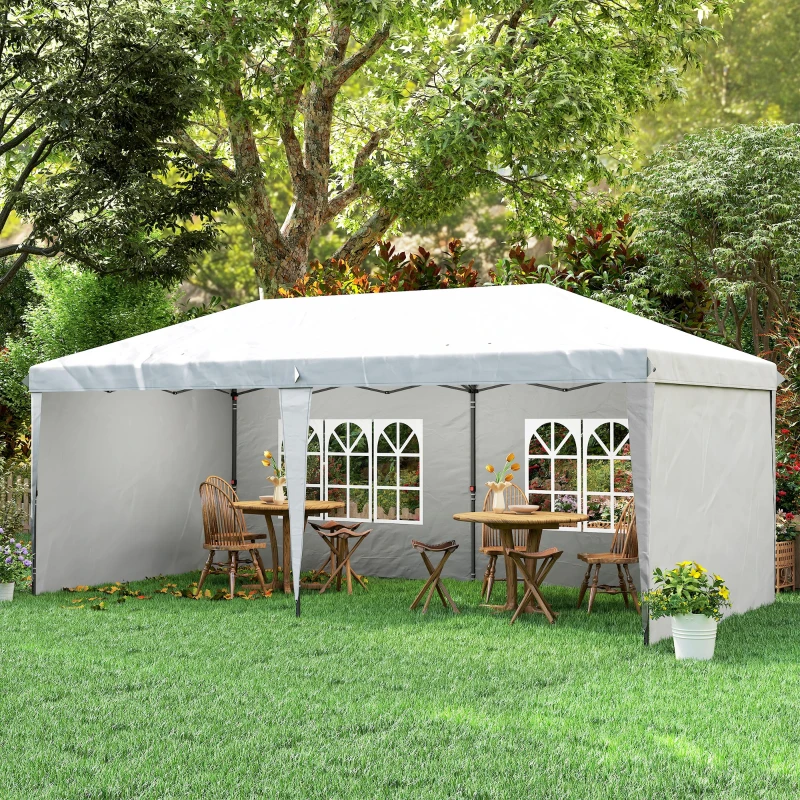 10' x 20' Outdoor Pop Up Canopy Tent Party Tent Instant Shelter W/ Carrying Bag