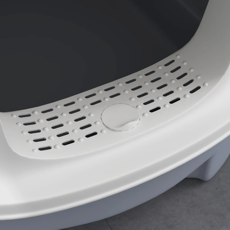 Enclosed Cat Litter Box with Lid, Scoop, Top Entry, Deodorization Bags, Drawer Type Cat Litter Tray